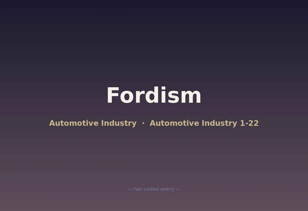 Fordism
