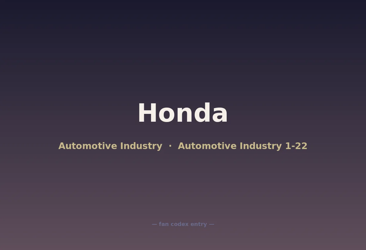 Honda